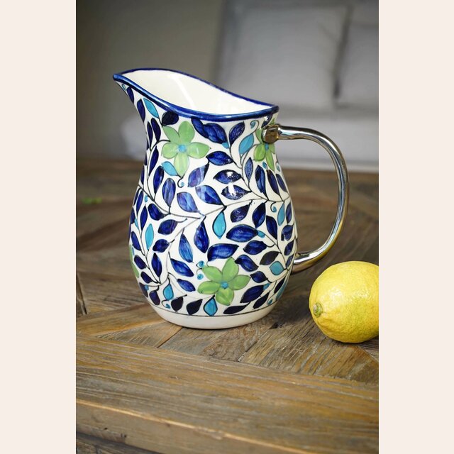 JARRA DE CERAMICA PINTADA A MANO