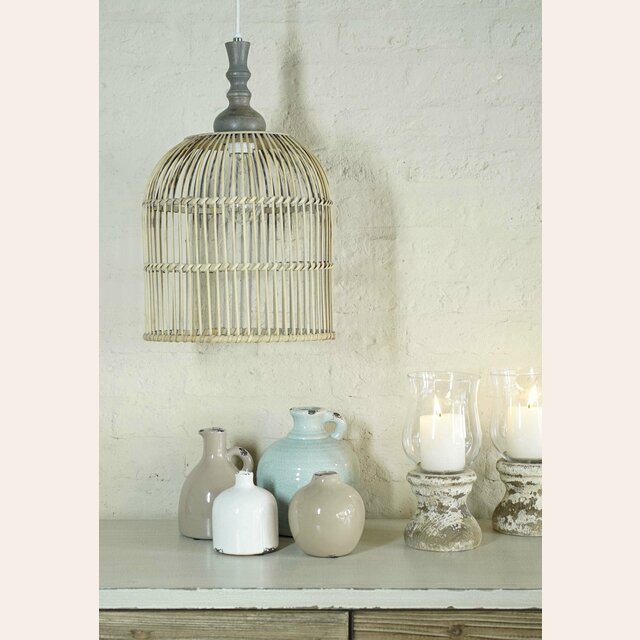 LAMPARA DE TECHO JAULA MEDIANA