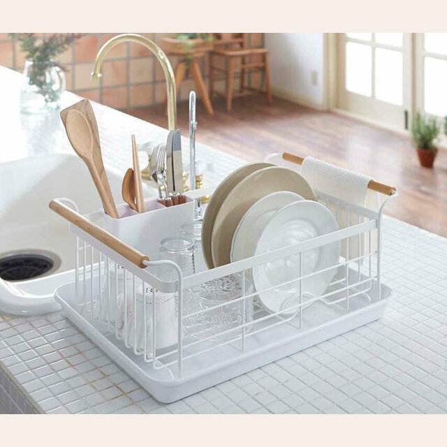 ESCURRIDOR DE PLATOS TOSCA YAMAZAKI - BLANCO