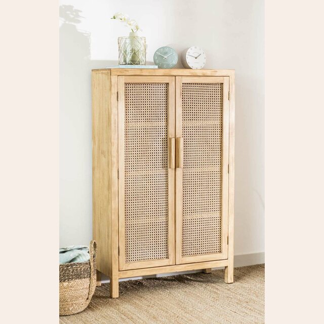 MUEBLE FLAM - PINO MACIZO Y ESTERILLA