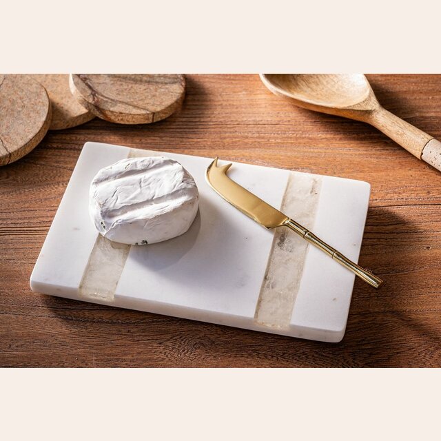 TABLA MARMOL CON CUCHILLO