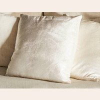 ALMOHADON VELVET - OFF WHITE -  45 X 45 CMS
