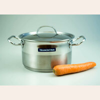 CACEROLA INOX CON ASAS TRAMONTINA - 20 CM 