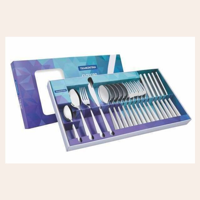 JUEGO 24 CUBIERTOS ACERO INOX - TRAMONTINA COSMOS