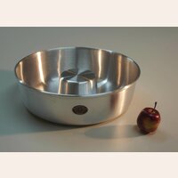 MOLDE DE ALUMINIO CON TUBO -  26 CMS
