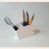 ESCURRIDOR DE CUBIERTOS - BLANCO
