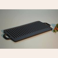 PLANCHA DE HIERRO CON ASAS - 50 X 23 CMS