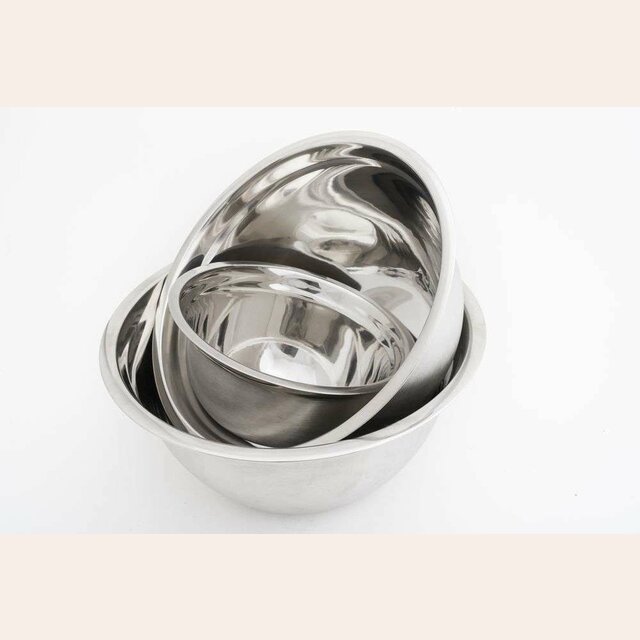 BOWL DE ACERO INOXIDABLE - 31 CMS