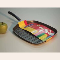 PLANCHA ACANALADA DE TEFLON TRAMONTINA - 26 CMS