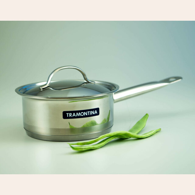 CACEROLA INOX CON MANGO TRAMONTINA - 16 CM