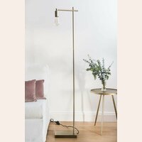 LAMPARA DE PIE GEOMETRICA ORO GOLD