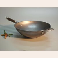 SARTEN WOK DE CHAPA DE ALUMINIO PROFESIONAL - 30 CMS