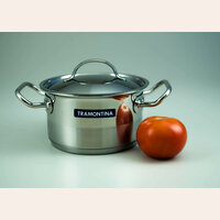 CACEROLA INOX CON ASAS TRAMONTINA - 16 CM 