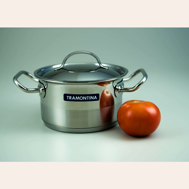 CACEROLA INOX CON ASAS TRAMONTINA - 16 CM 