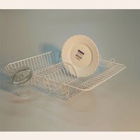 ESCURRIDOR PLASTIFICADO BLANCO HORIZONTAL