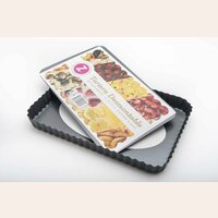 TARTERA ANTIADHERENTE DESMONTABLE - 32 X 22 CMS