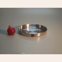 TARTERA DE ALUMINIO FONDO FIJO - 24 CMS