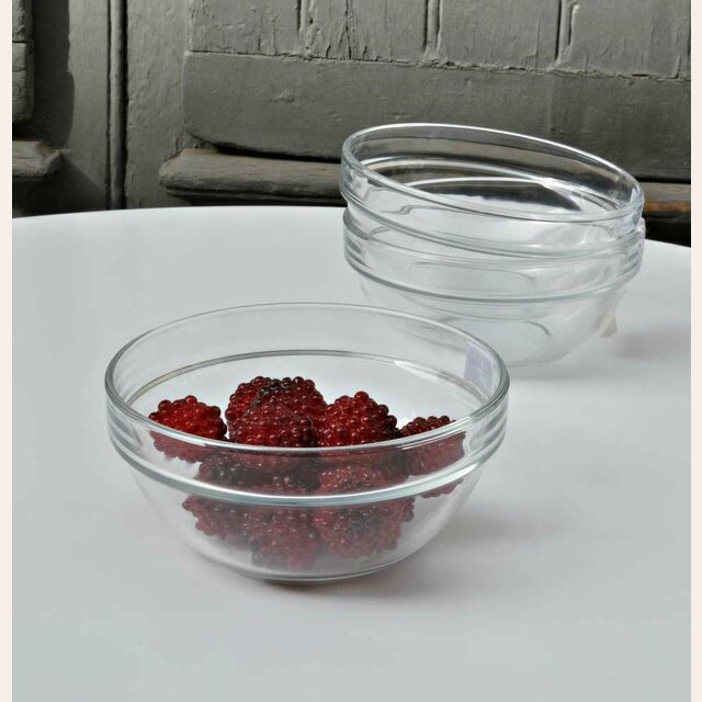 COMPOTERA / BOWL APILABLE DE VIDRIO LUMINARC - 14 CMS