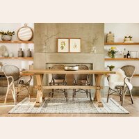 MESA COMEDOR DE OLMO JACINTA - 2.00 X 1.00 MTS