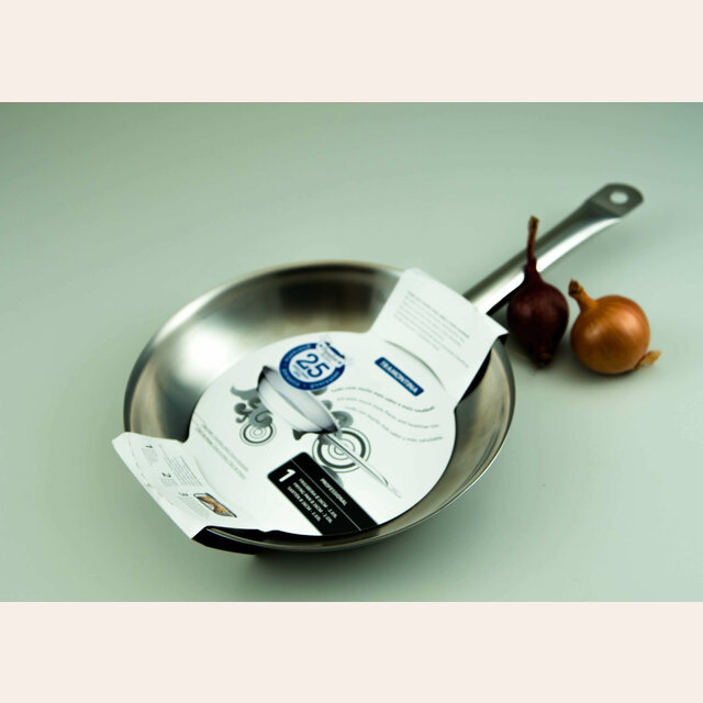 SARTEN PROFESIONAL DE ACERO INOX TRAMONTINA - 20 CM