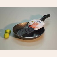 SARTEN DE TEFLON CON ESPATULA TRAMONTINA - 22 CMS