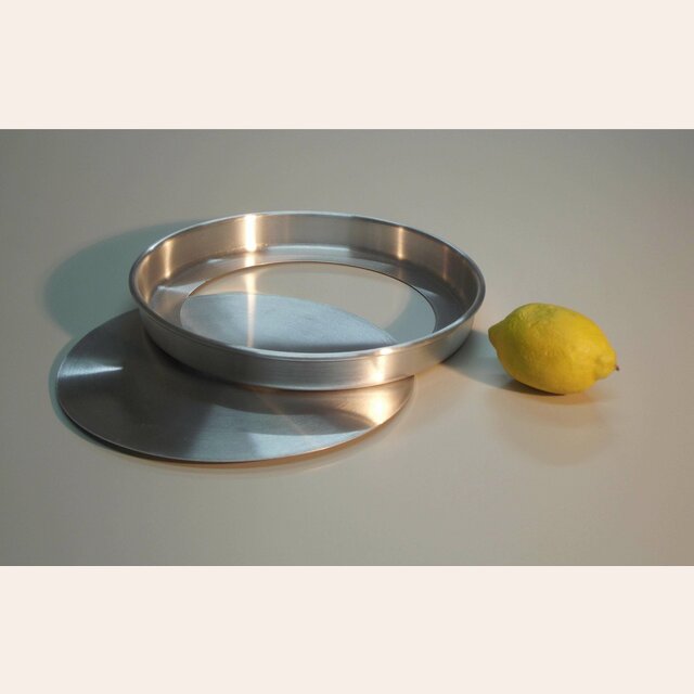 TARTERA DE ALUMINIO FONDO MOVIL - 24 CM