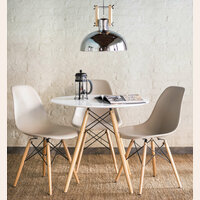 MESA COMEDOR EAMES REDONDA - 0.80 MTS