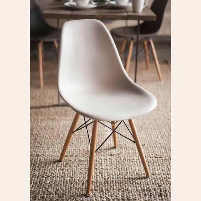 SILLA EAMES BEIGE