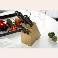TACO 5 CUCHILLAS TRAMONTINA POLYWOOD - MARRON  