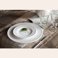 PLATO POSTRE QUALITIER LUXE - BORDE PERLADO