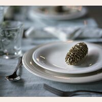 PLATO POSTRE QUALITIER SERENA BLANCO 