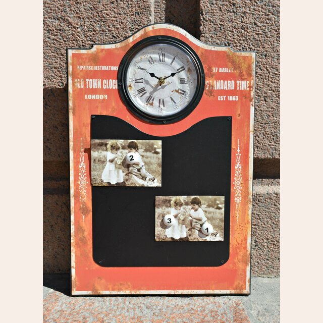 RELOJ CON PIZARRA IMANTADA