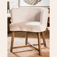BUTACA FIONA - FUNDA DESMONTABLE BLANCA