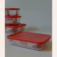 RECIPIENTE HERMETICO DE VIDRIO PYREX - 750 CC 