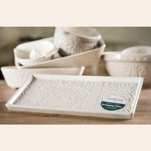 FUENTE DE CERAMICA MASON CASH - CREMA - 30 CM