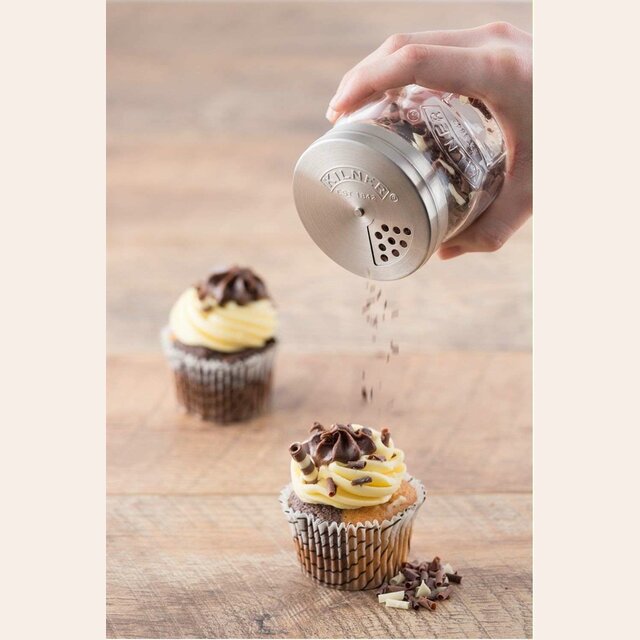 FRASCO CON SHAKER KILNER - 250 ML