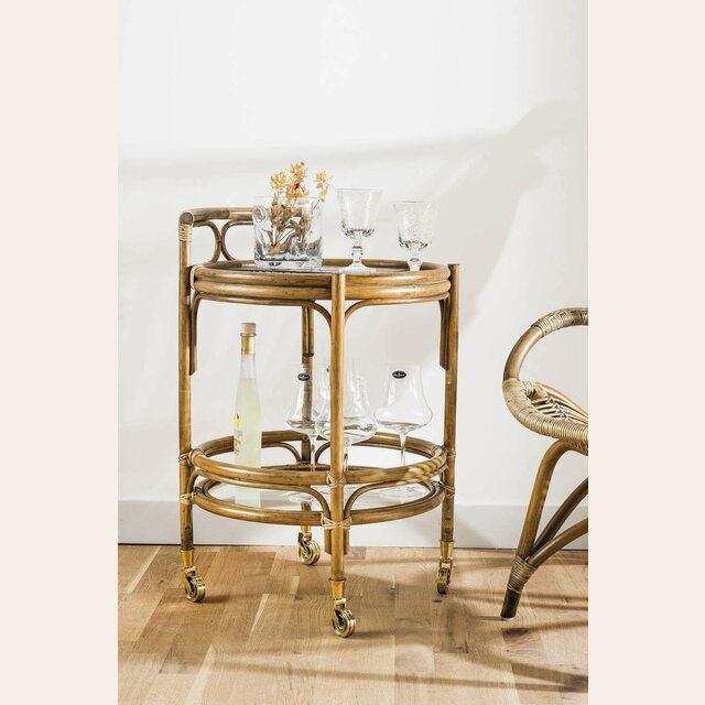 CARRO BAR / MESA AUXILIAR ROMEO - SIKA DESIGN