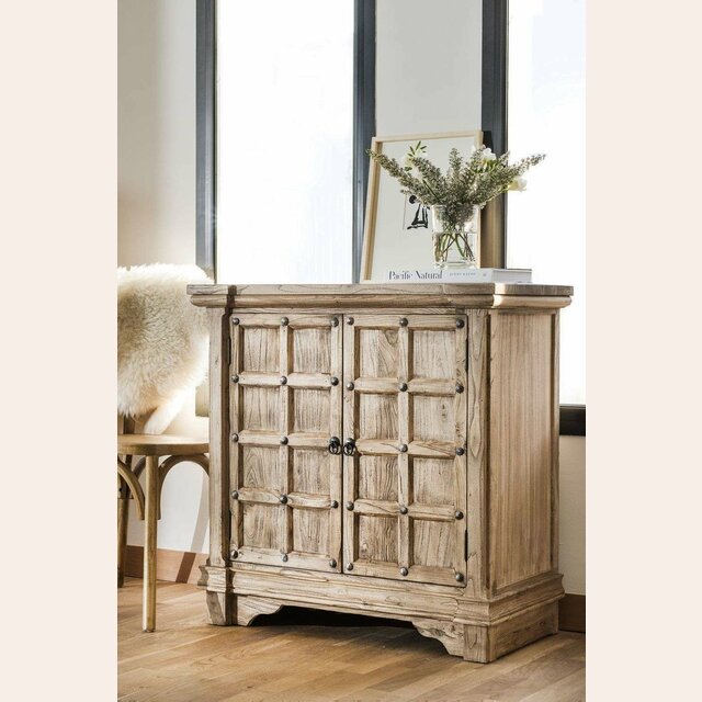 MUEBLE BURDEOS - OLMO MACIZO NATURAL