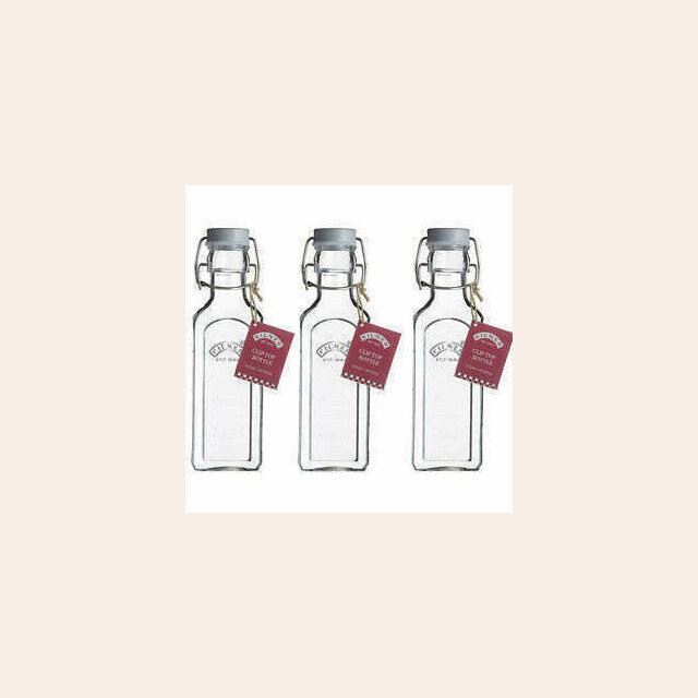 BOTELLA DE VIDRIO CLIC TOP - KILNER - 300 ML