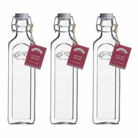 BOTELLA DE VIDRIO CLIC TOP KILNER - 1 LT