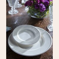PLATO LLANO QUALITIER LUXE - BORDE PERLADO