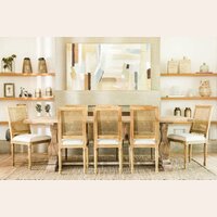 MESA COMEDOR DE OLMO ISABEL - 2.50 X 1.00 MTS