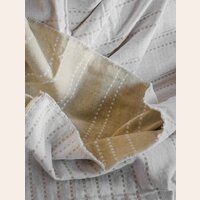 MANTA AUSTRIACA PUNTOS - CREMA Y OFF WHITE