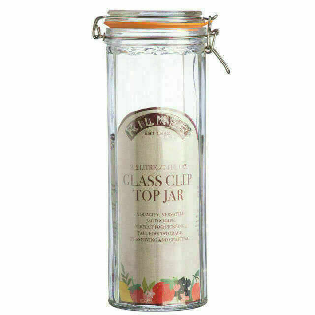 FRASCO HERMETICO KILNER FACETADO - 2.2 LTS