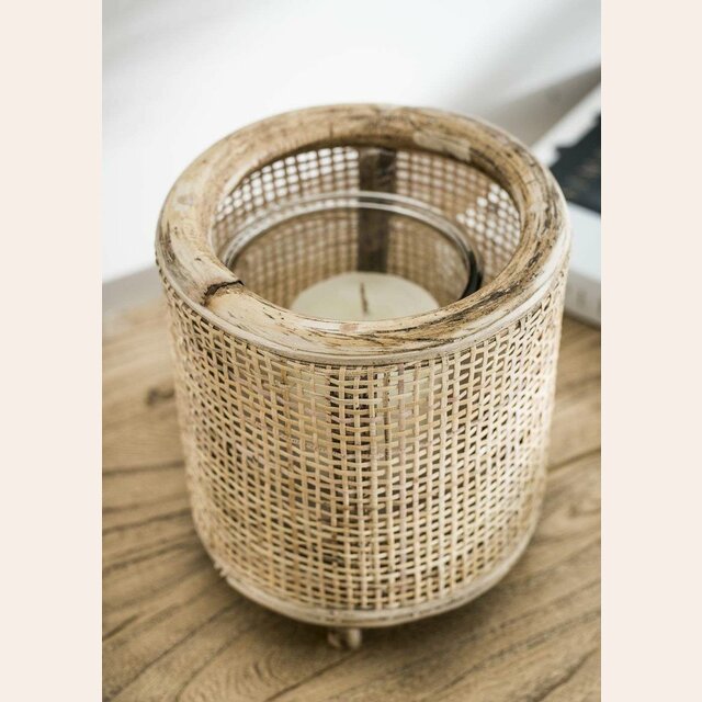 FANAL BALI - BAMBOO Y RATTAN - 17 X 18 CMS