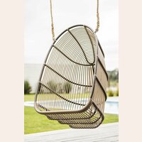 BUTACA COLGANTE DE EXTERIOR - MOCCACHINO - SIKA DESIGN