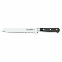 CUCHILLO DE PAN FORJADO 3 CLAVELES - 20 CM