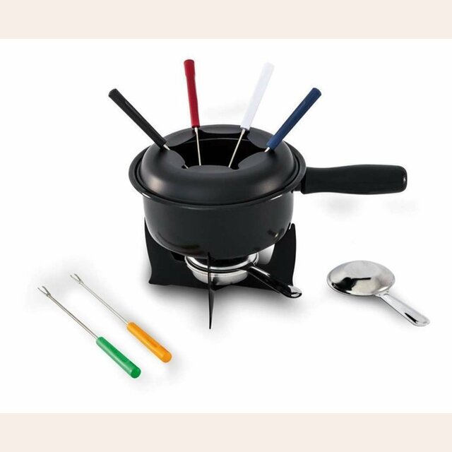 JUEGO FONDUE 11 PIEZAS BRINOX