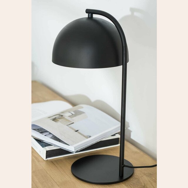 LAMPARA DE MESA CAPELINA - BLACK
