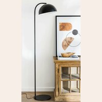 LAMPARA DE PIE CAPELINA - BLACK